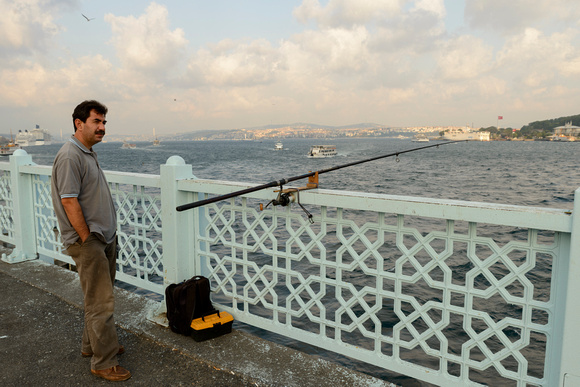 Fisherman, Istanbul